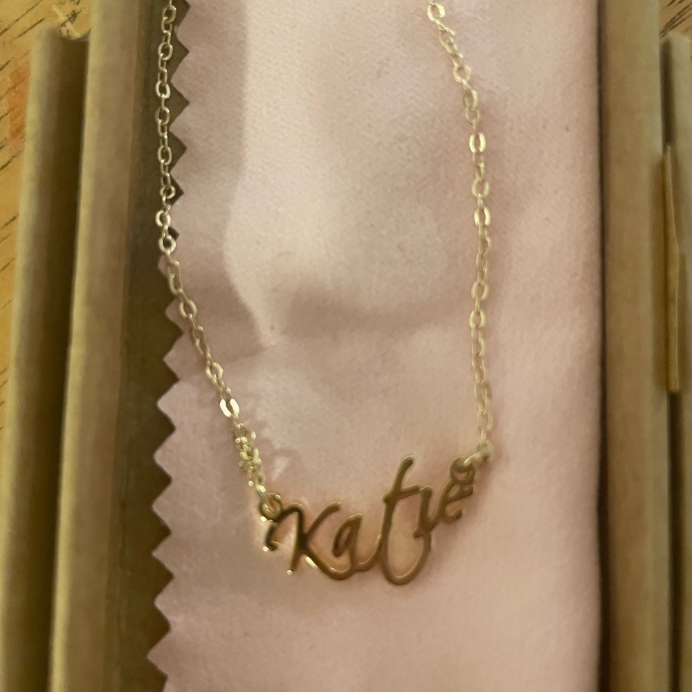 Gold Personalized Name Necklace